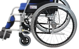 自走式車椅子ハピネスコンパクト CA-10SUC ノーパンクタイヤ