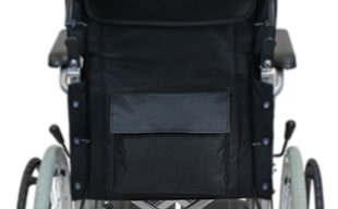 自走式車椅子ハピネスライト CA-12SU 背面ポケット