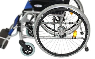 自走式車椅子ハピネスプレミアム CA-32SU ノーパンクタイヤ