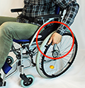 自走用車椅子の動かし方