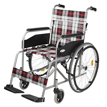 自走式スチール製車椅子 ウィッシュ CS-10 ｜ 車いすのケアテックジャパン