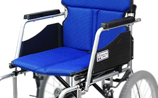 介助式車椅子ハピネスコンパクト CA-13SU 軽量アルミフレーム