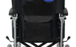 介助式車椅子ハピネスコンパクト CA-13SU 背面ポケット