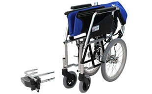 介助式車椅子ハピネスコンパクト CA-13SU 折りたたみコンパクト