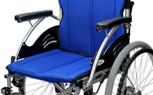自走式車椅子ハピネスワイド CA-15SU 軽量アルミフレーム